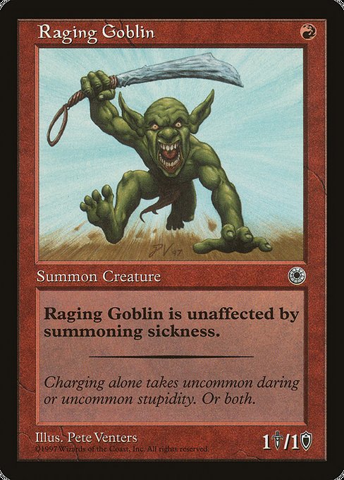 Raging Goblin (POR-145)