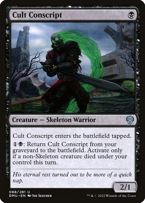 Cult Conscript (DMU-88)