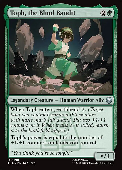 Toph, the Blind Bandit (TLA-198)
