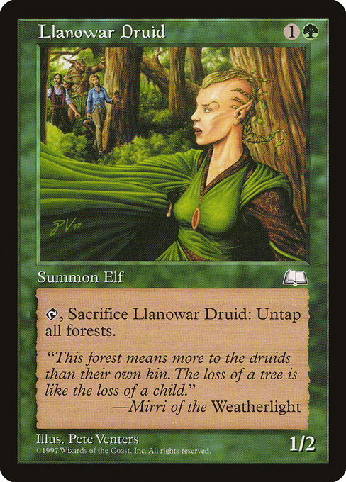 Llanowar Druid (WTH-133)