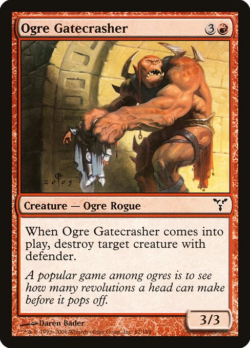 Ogre Gatecrasher (DIS-67)