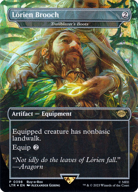 Trailblazer's Boots - Lórien Brooch (Borderless Foil)
