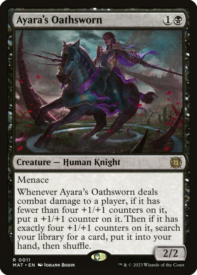 Ayara's Oathsworn (Foil)