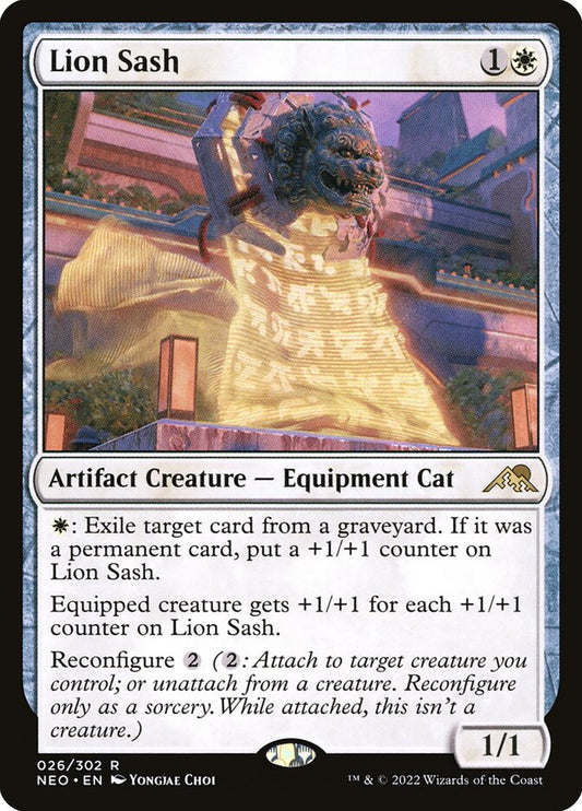 Lion Sash (Foil)