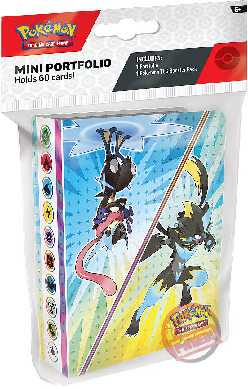 Pokemon TCG: Mega Evolution - Pitch Black Mini Portfolio & Booster Pack